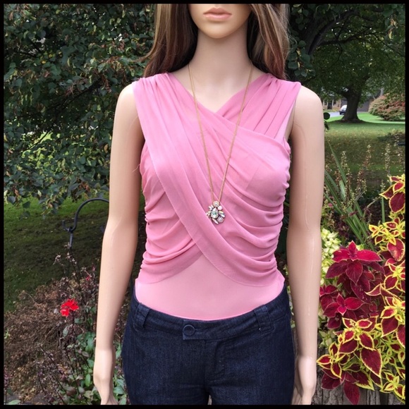 Crossover Mesh Bodysuit - Picture 4 of 5