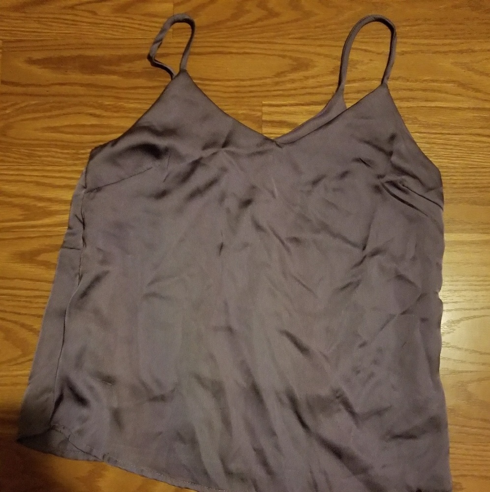 Silkey spaghetti strap shirt