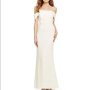 calvin klein off white dress