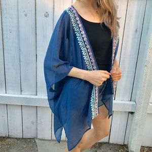 Embroidered Kimono