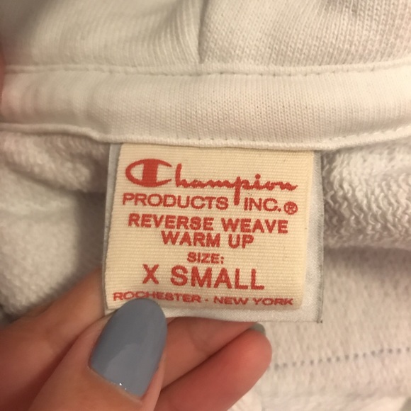 Vetements x Champion Hoodie SS17 White. - Picture 3 of 7