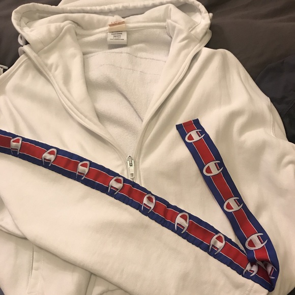 Vetements x Champion Hoodie SS17 White. - Picture 4 of 7