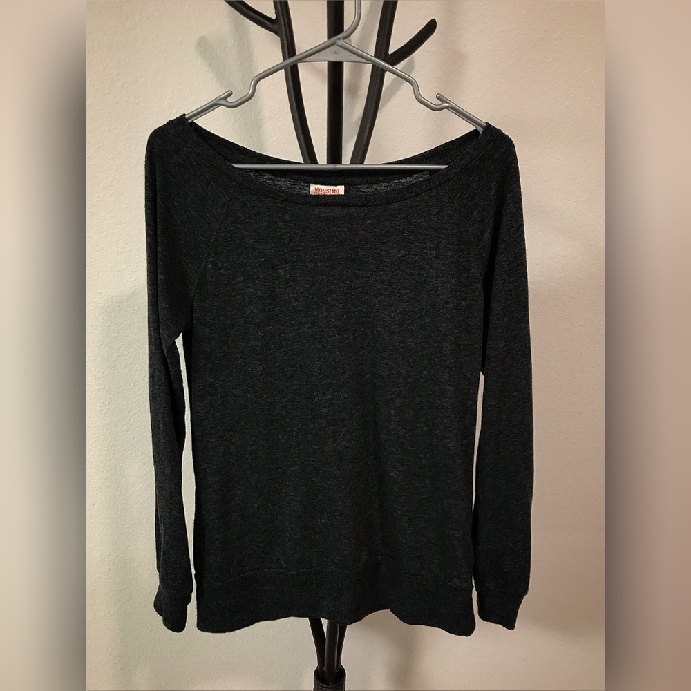 Dark Gray Long Sleeve Top 🖤