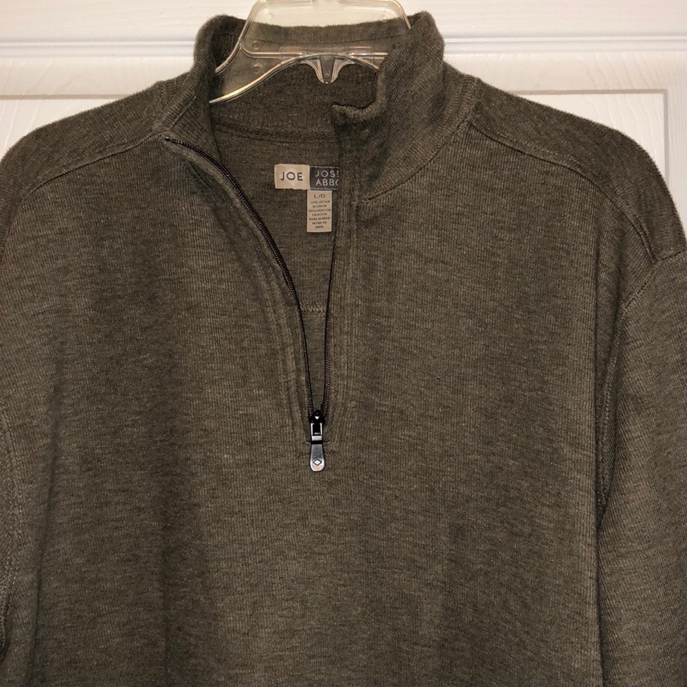 Large Joe/Joseph Abboud Long Sleeve Tan Shirt