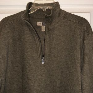 Large Joe/Joseph Abboud Long Sleeve Tan Shirt