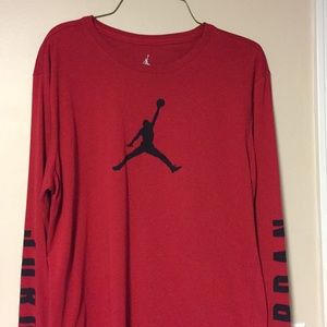 Jordan long sleeve shirt