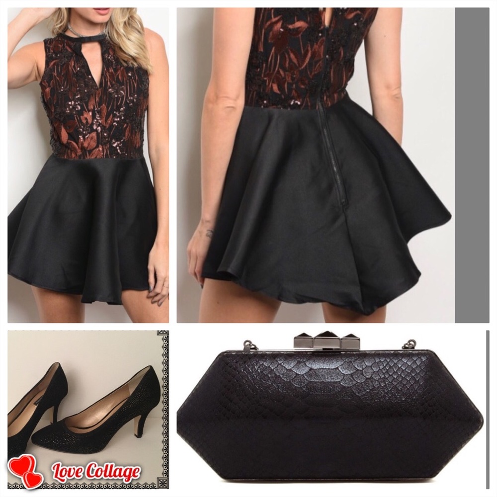 Sequined romper dress 😍 - Picture 3 of 7