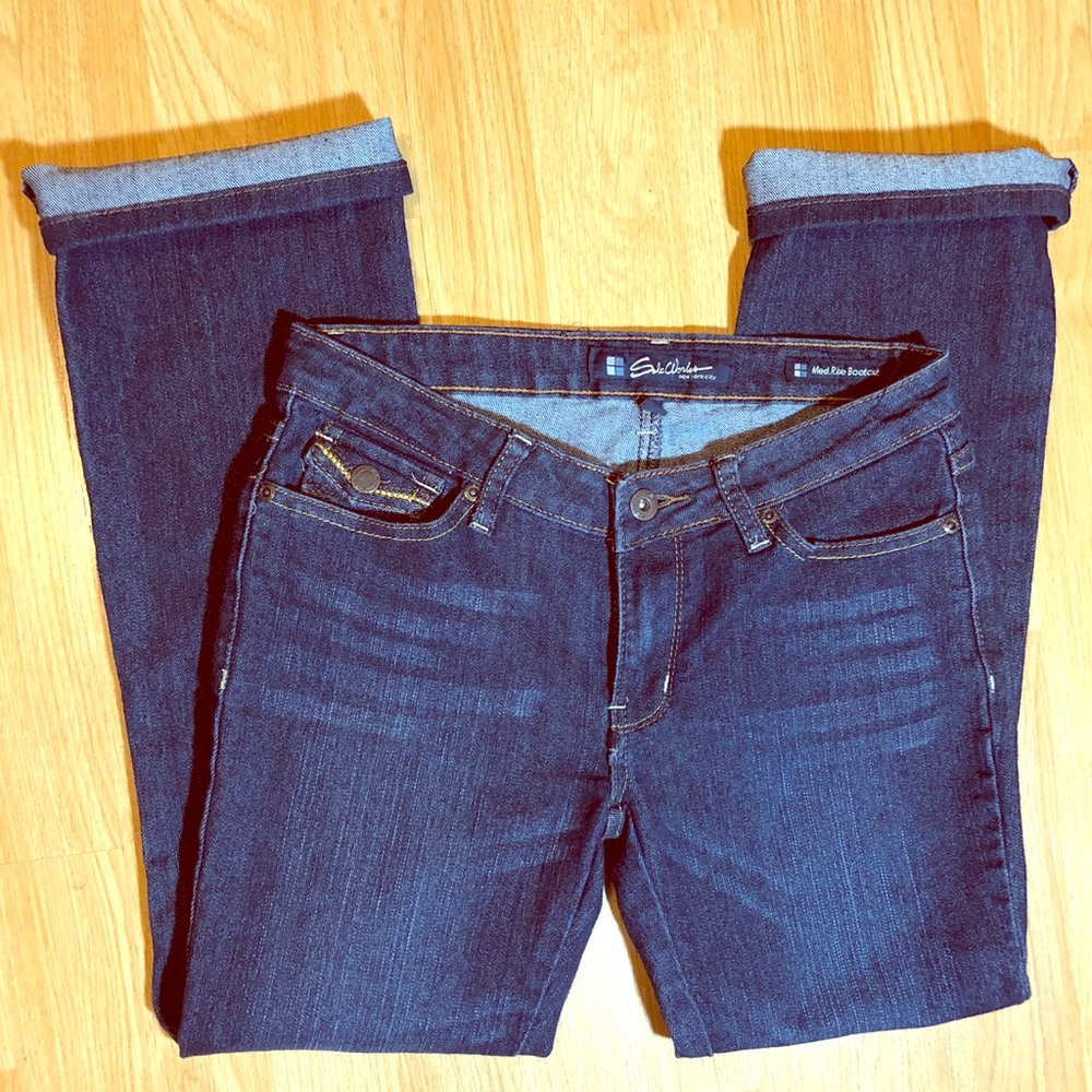 ❌ 5/$20 Blue 5 pocket flap Salt Works Jeans.