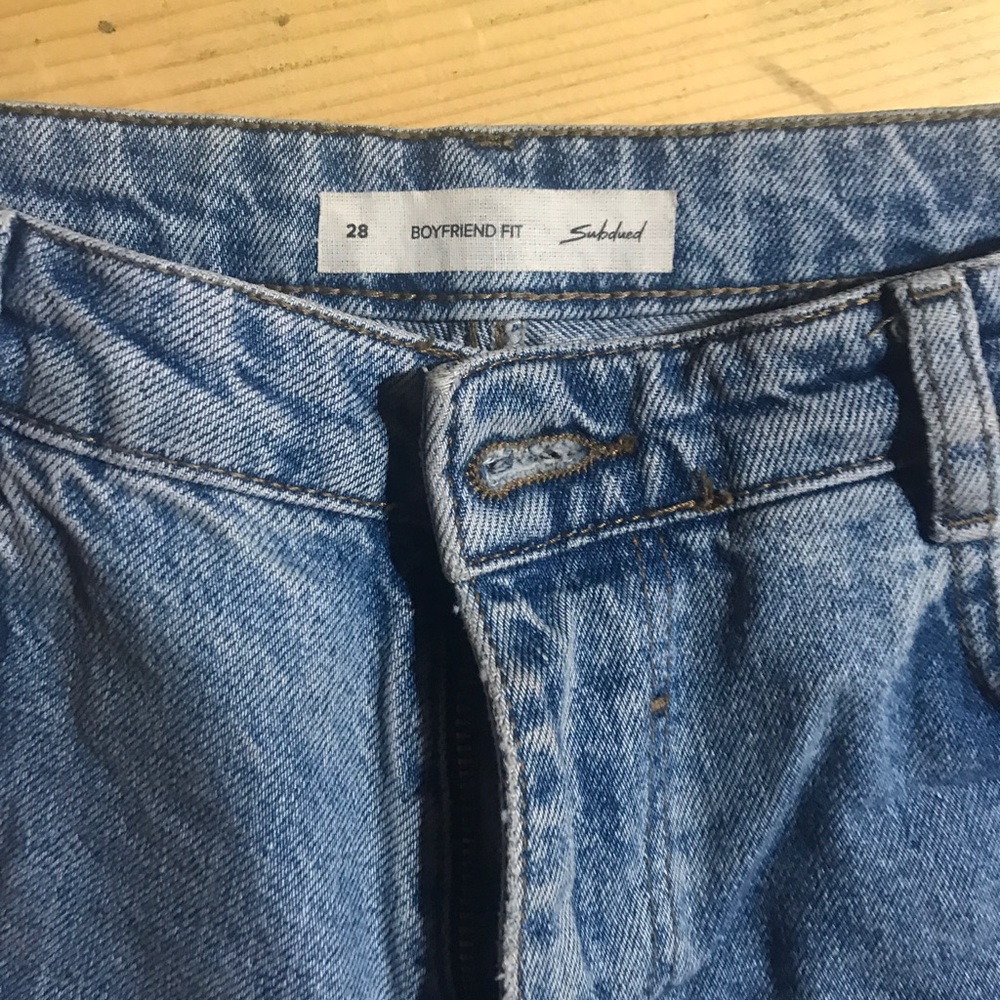 Subdued boyfriend fit jeans