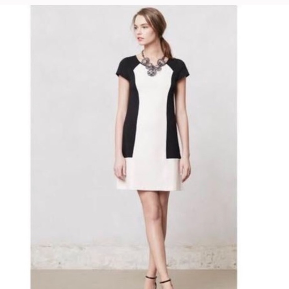 Maeve Colorblock shift dress