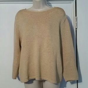 Liz Sport scoop neck sweater