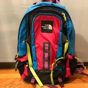 Pre-loved North Face Backpack Multi Color