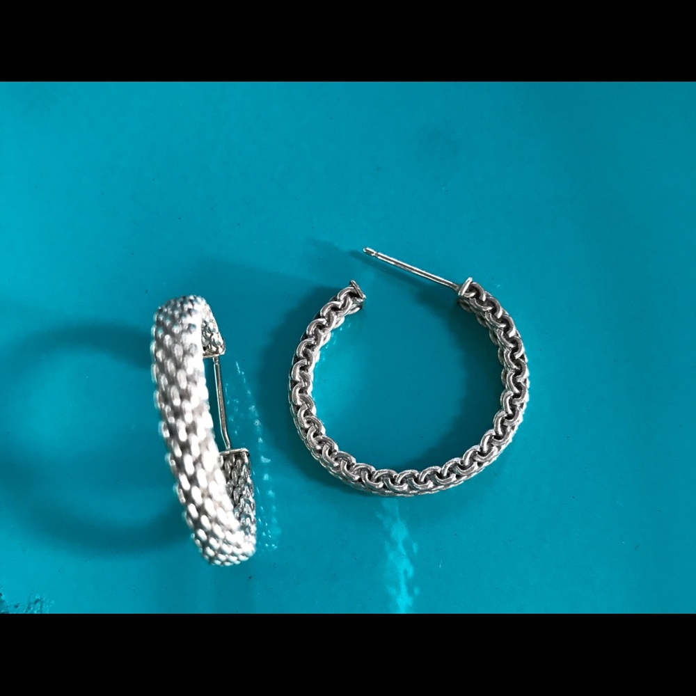 Tiffany hoop earrings