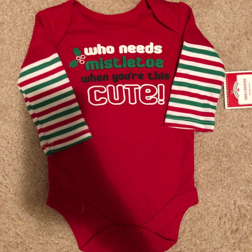 Christmas onesie. 🎄