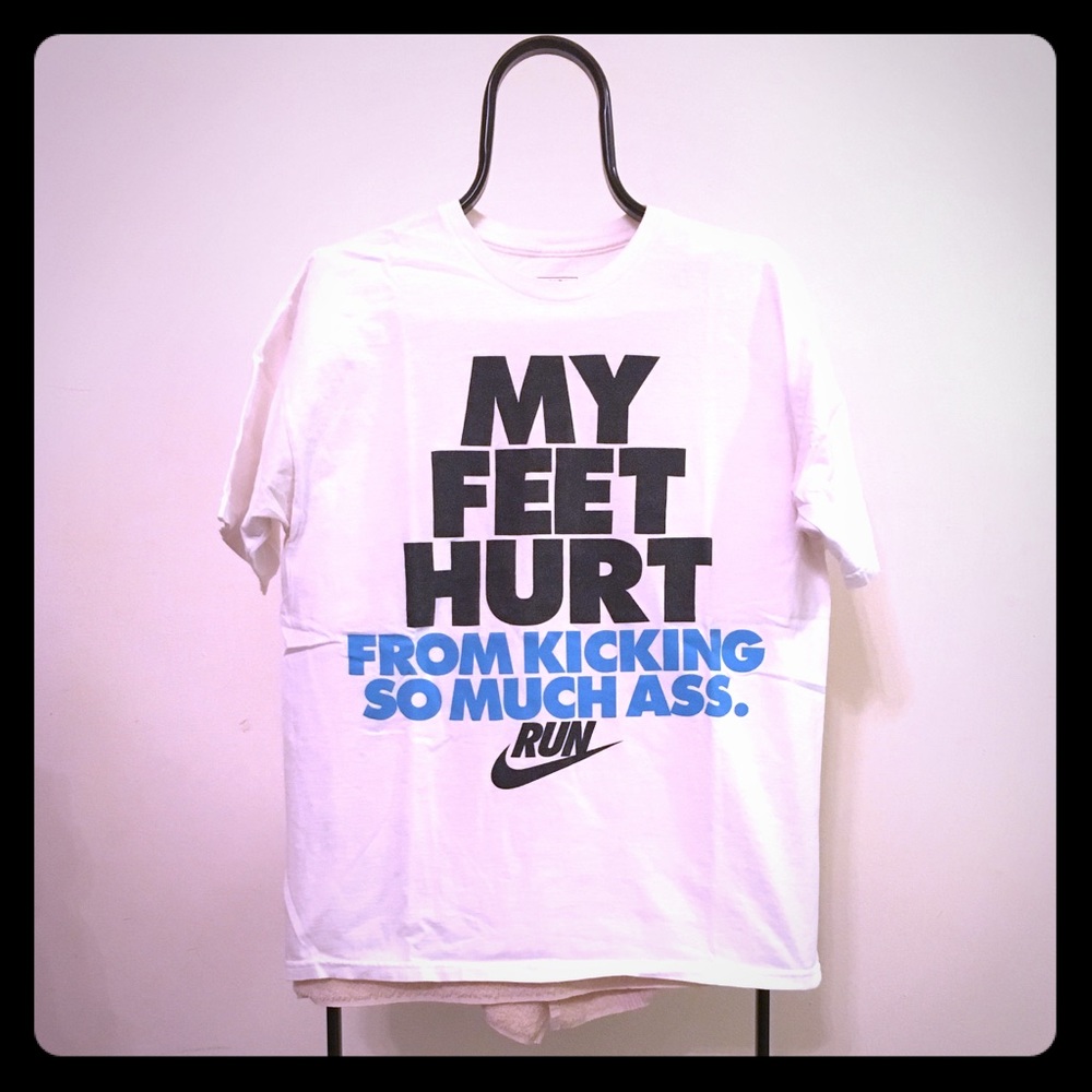 Nike Men’s White Graphic Lifestyle T-Shirt