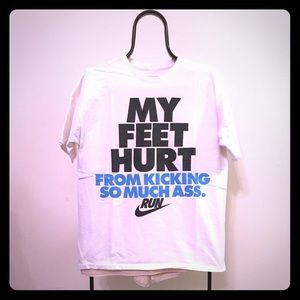 Nike Men’s White Graphic Lifestyle T-Shirt
