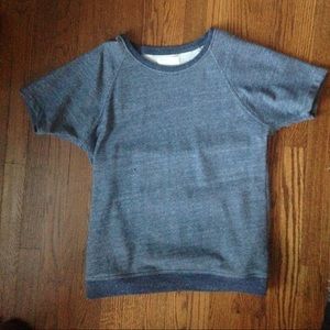 Everlane short sleeve tunic sweatshirt