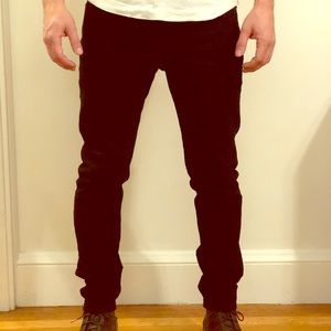 Levi’s 512 (Black) Tapered Skinny Denim 31x30