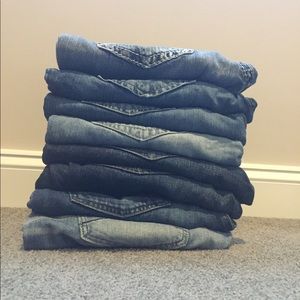 7 pairs of high quality men's jeans!!