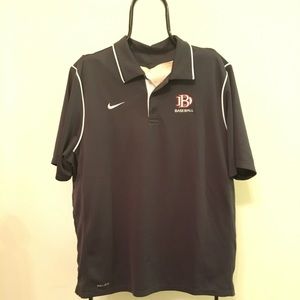 Nike Dri-Fit Collegiate Baseball Golf Polo