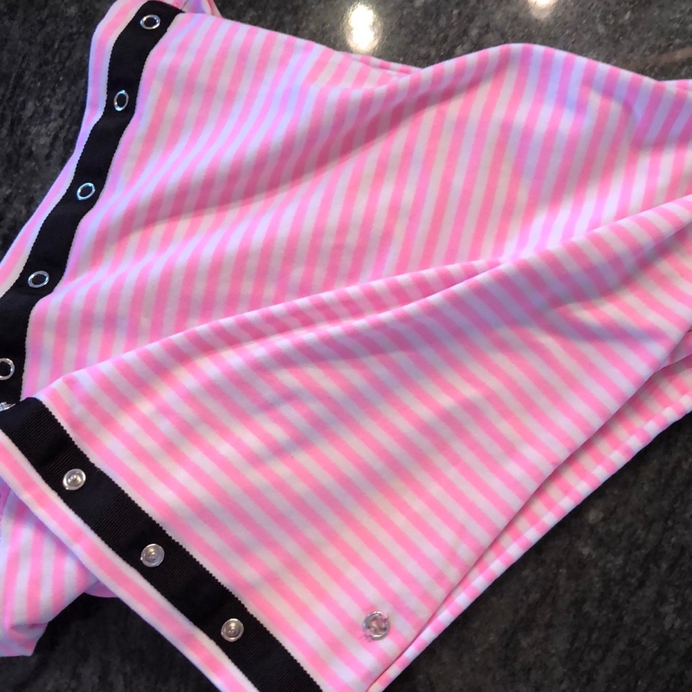 Lululemon Vinyasa Scarf Pink and White Stripe O/S
