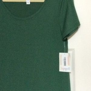 LuLaRoe Small Classic T beautiful green