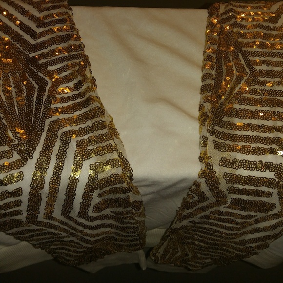 Ivory sequins sweater - Picture 6 of 8