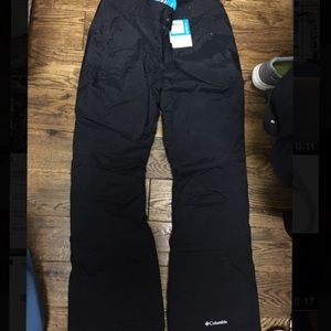 Columbia Modern Mountain Ski Pant Black Size Small