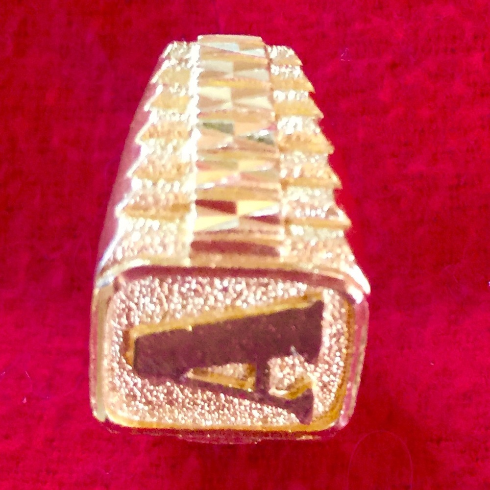 22 KARATE  GOLD RING - Picture 4 of 5