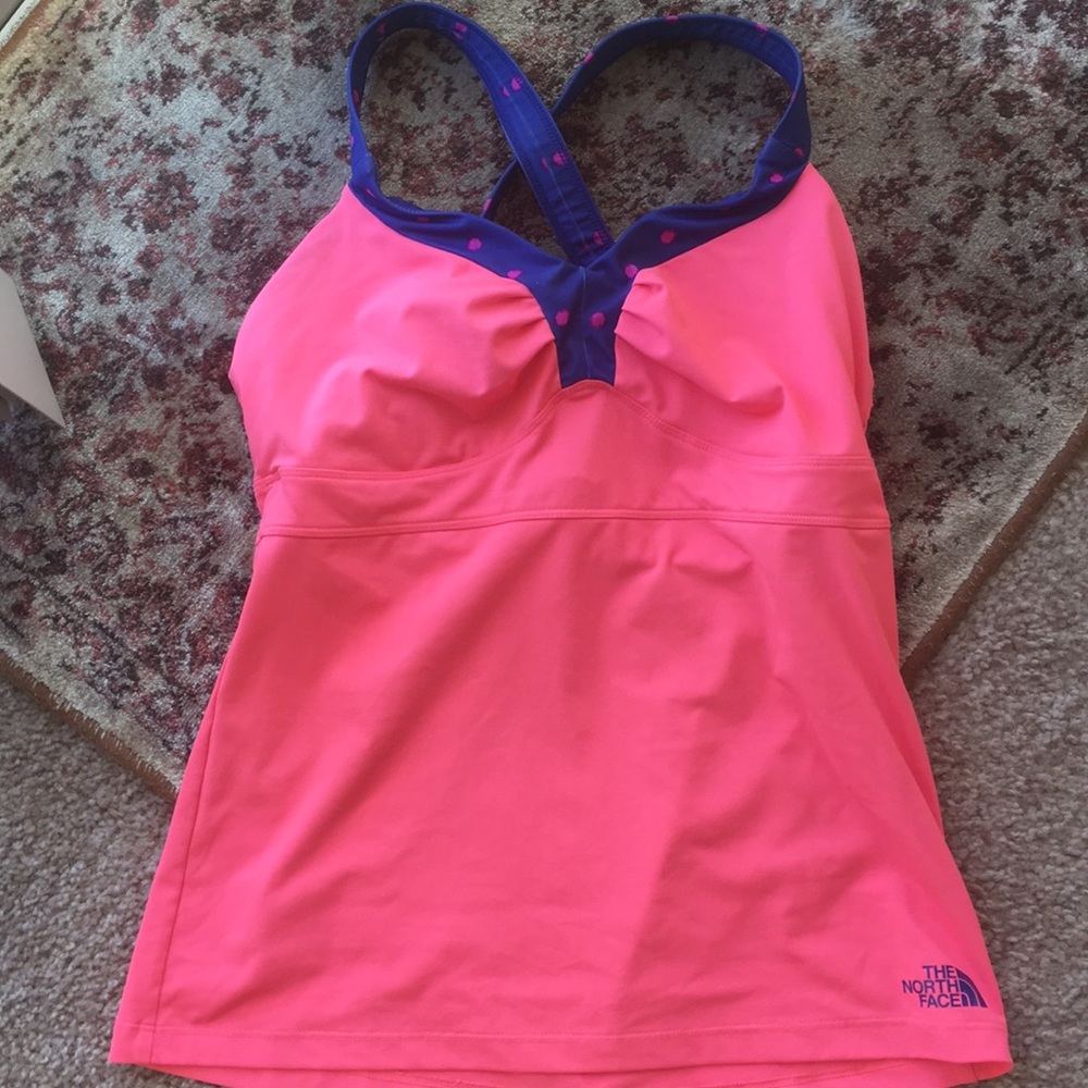 North face work out tank