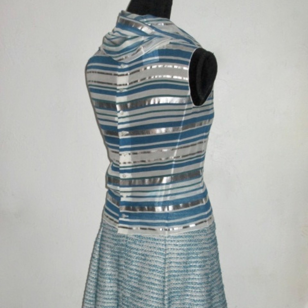 Chanel 3 Piece Suit Jacket Top Skirt NWT 34 XS 0-2 - Picture 5 of 8