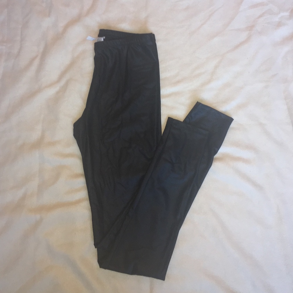 Faux Leather Leggings