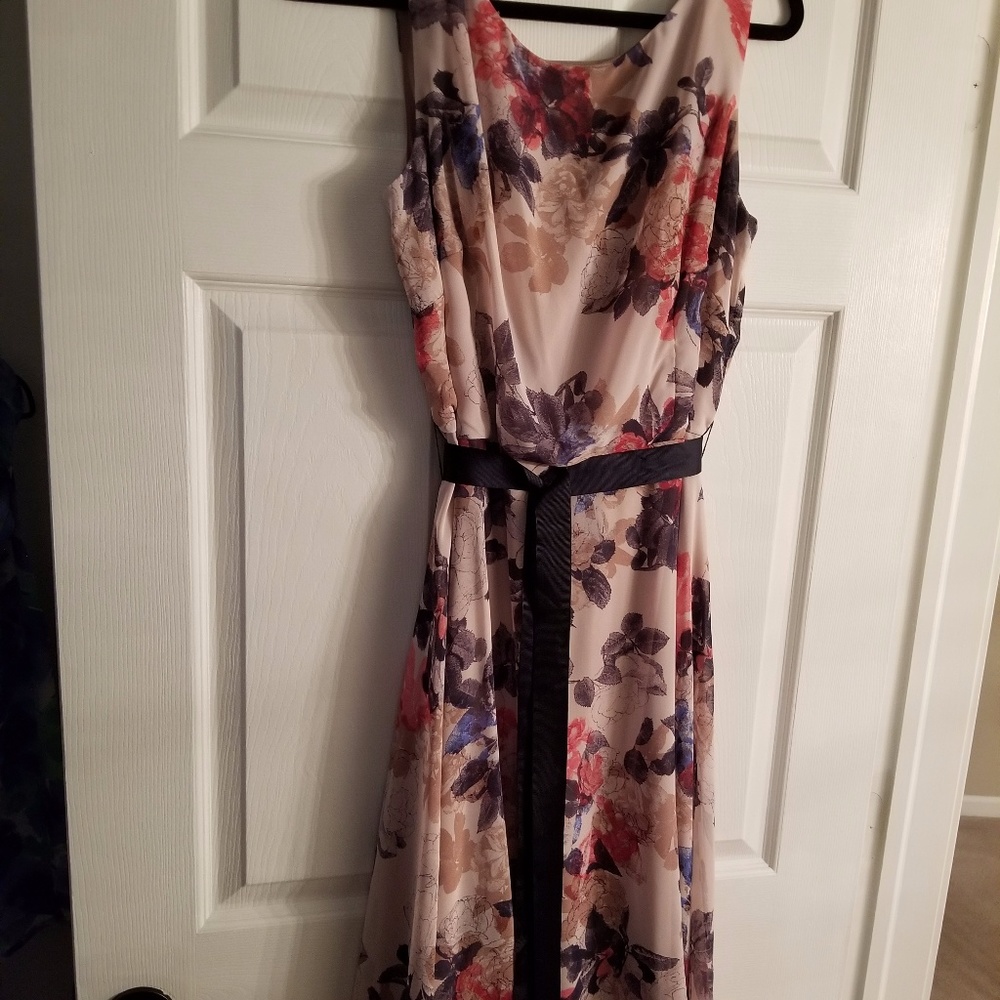 Midi floral dress
