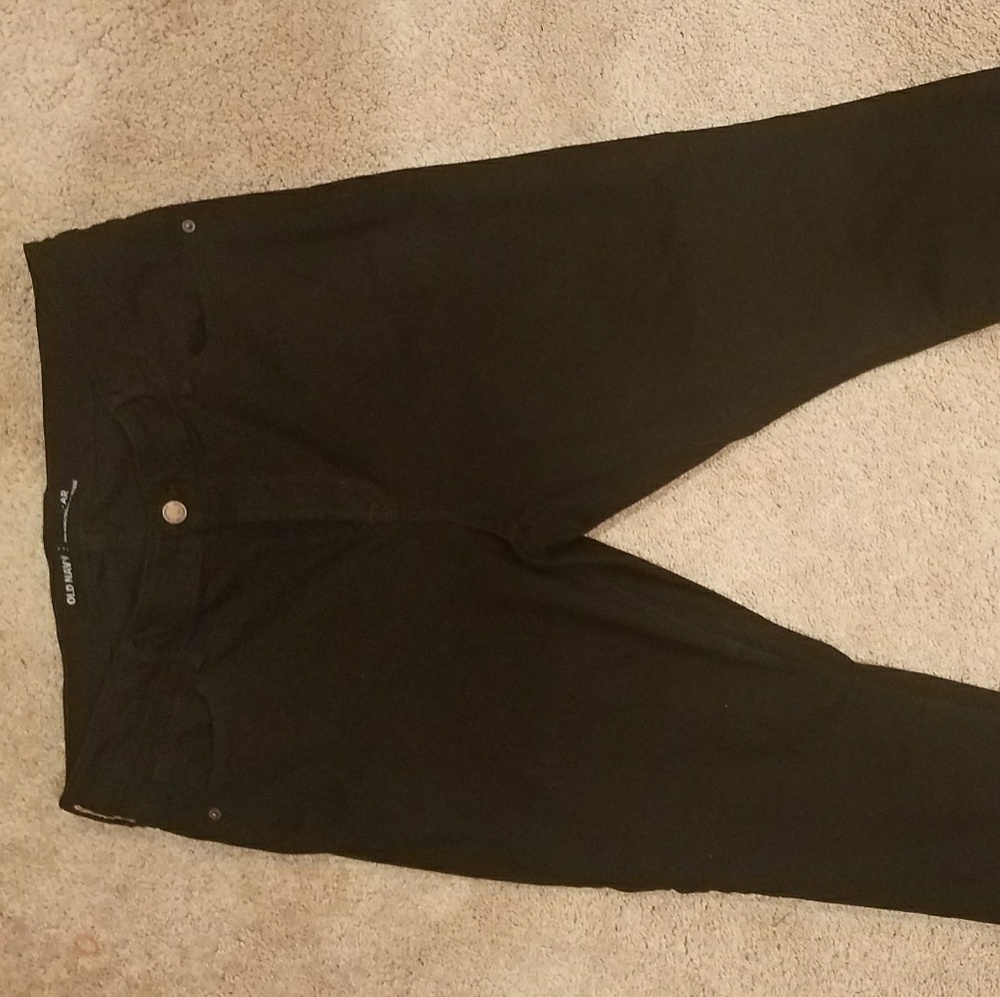 Old Navy Rockstar Midrise black jeans