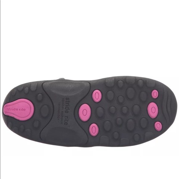 NEW Stride Rite Estefana Baby Boots Toddler Gray - Picture 5 of 6