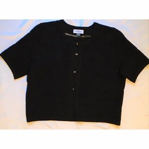 Calvin Klein M Cropped Sweater Shoulder Cover