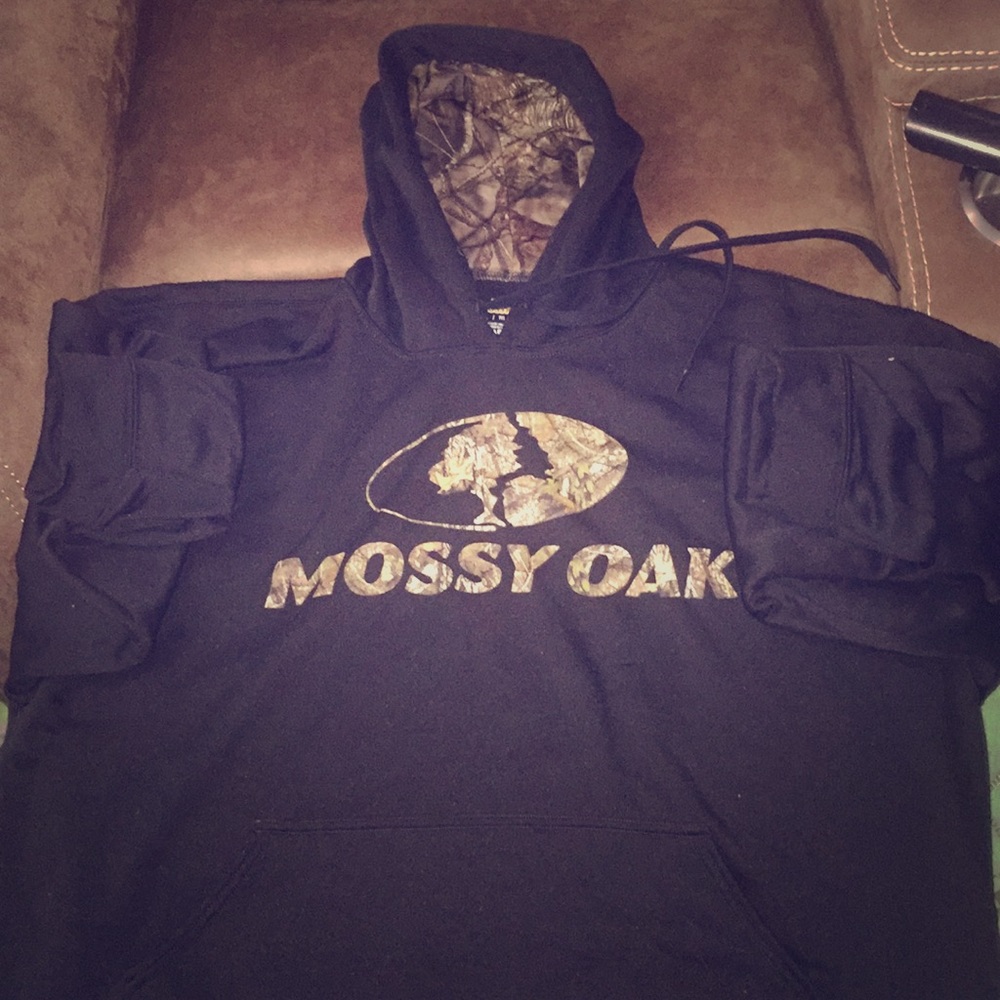 MOSSY OAK-PULL OVER SWEATSHIRT