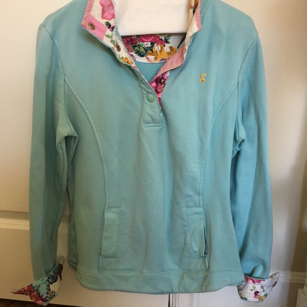 Joules 1/2 zip pull over jacket