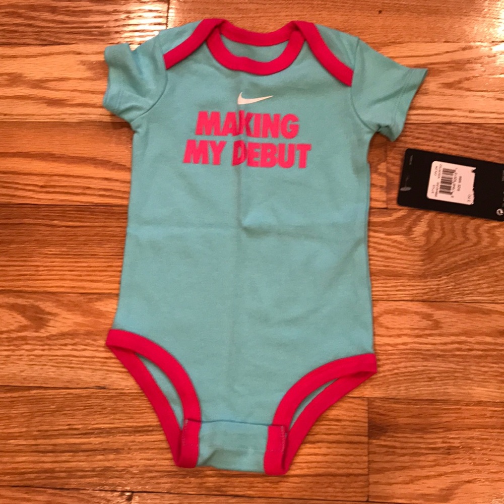 Nike baby onsie
