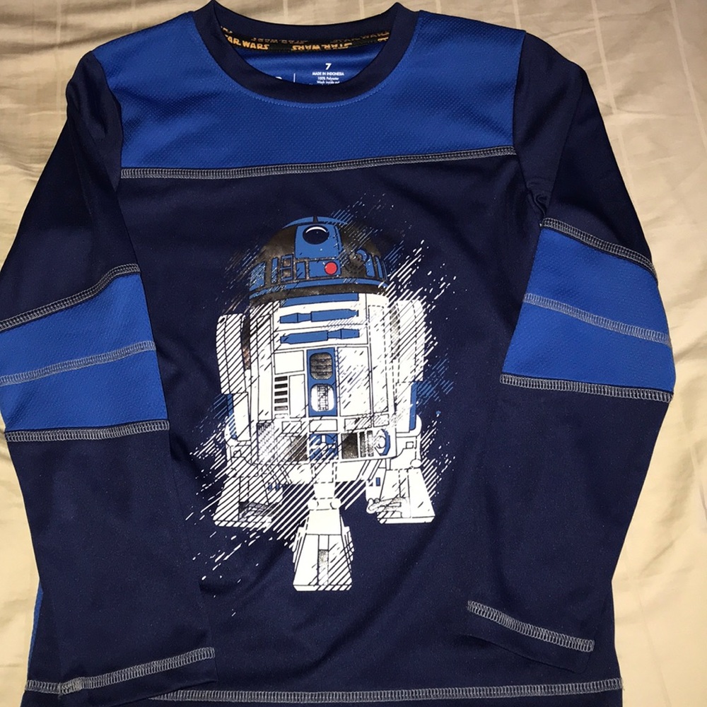 Boys NWOT Star Wars size 7 tee