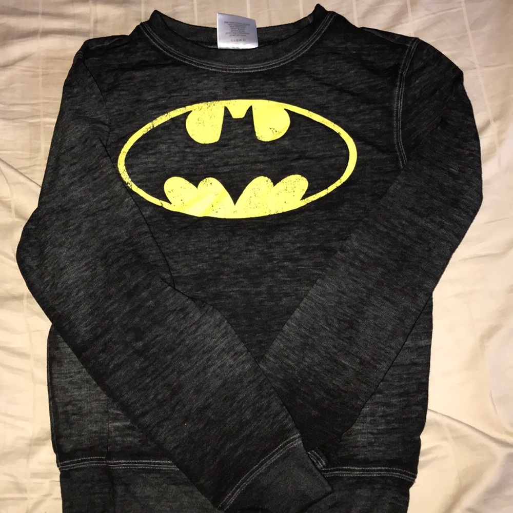 Boys size S Batman sweat shirt