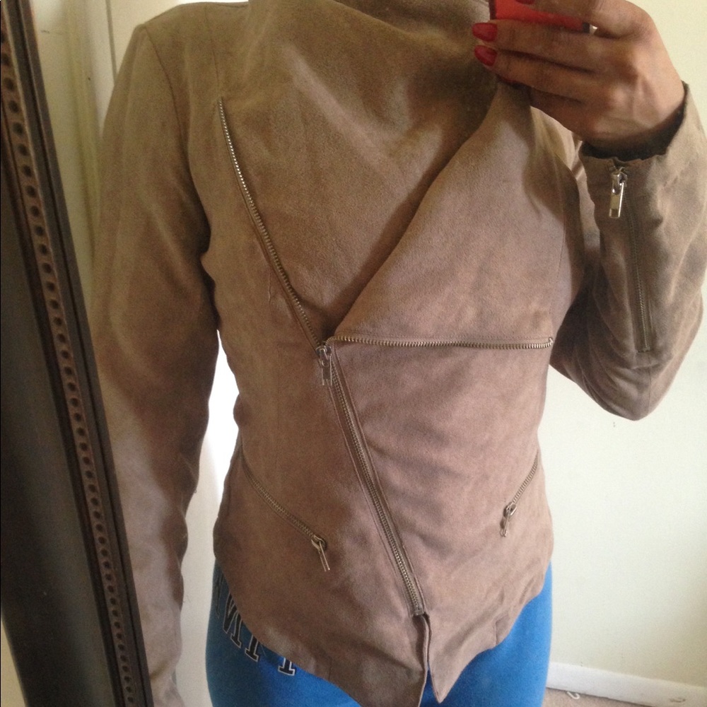 Rampage suede jacket small