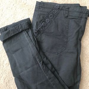 FINAL PRICE DROP 🎉 Relaxed steel blue ankle pants