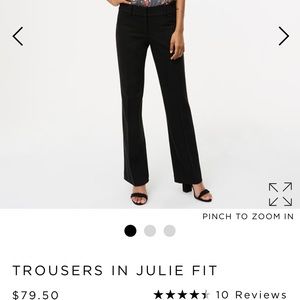 Loft Trouser - Julie Fit - NWT