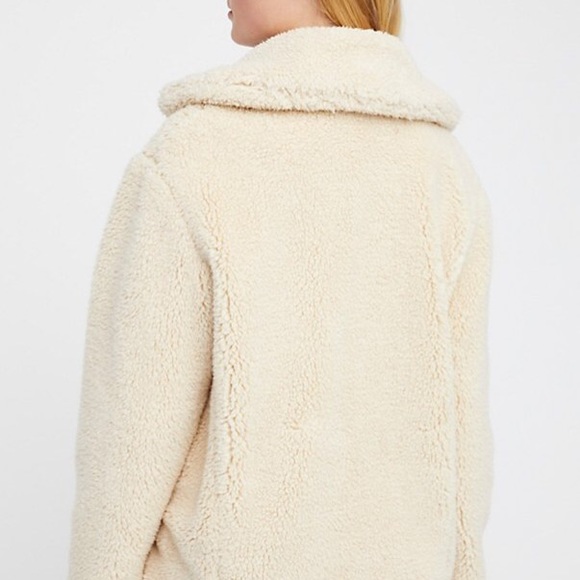 Plush Faux Fur Teddy Coat JACKET - Picture 6 of 8