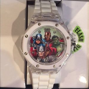 ✨Marvel: Avengers Assemble White Watch