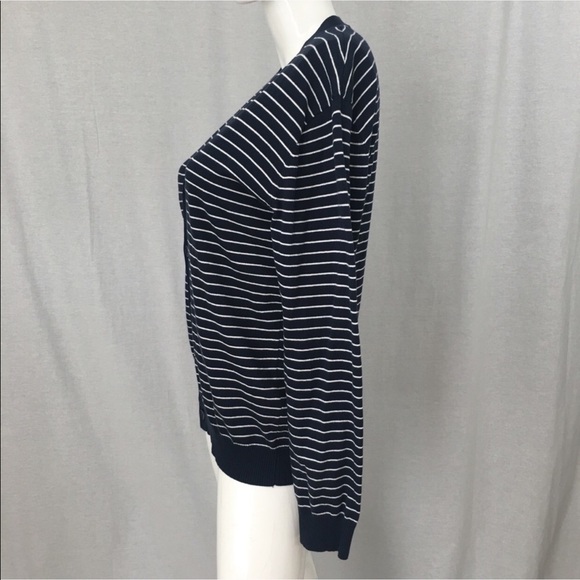 SOLD 🍂Sz Medium Old Navy Striped V-neck Cardigan - Picture 5 of 7