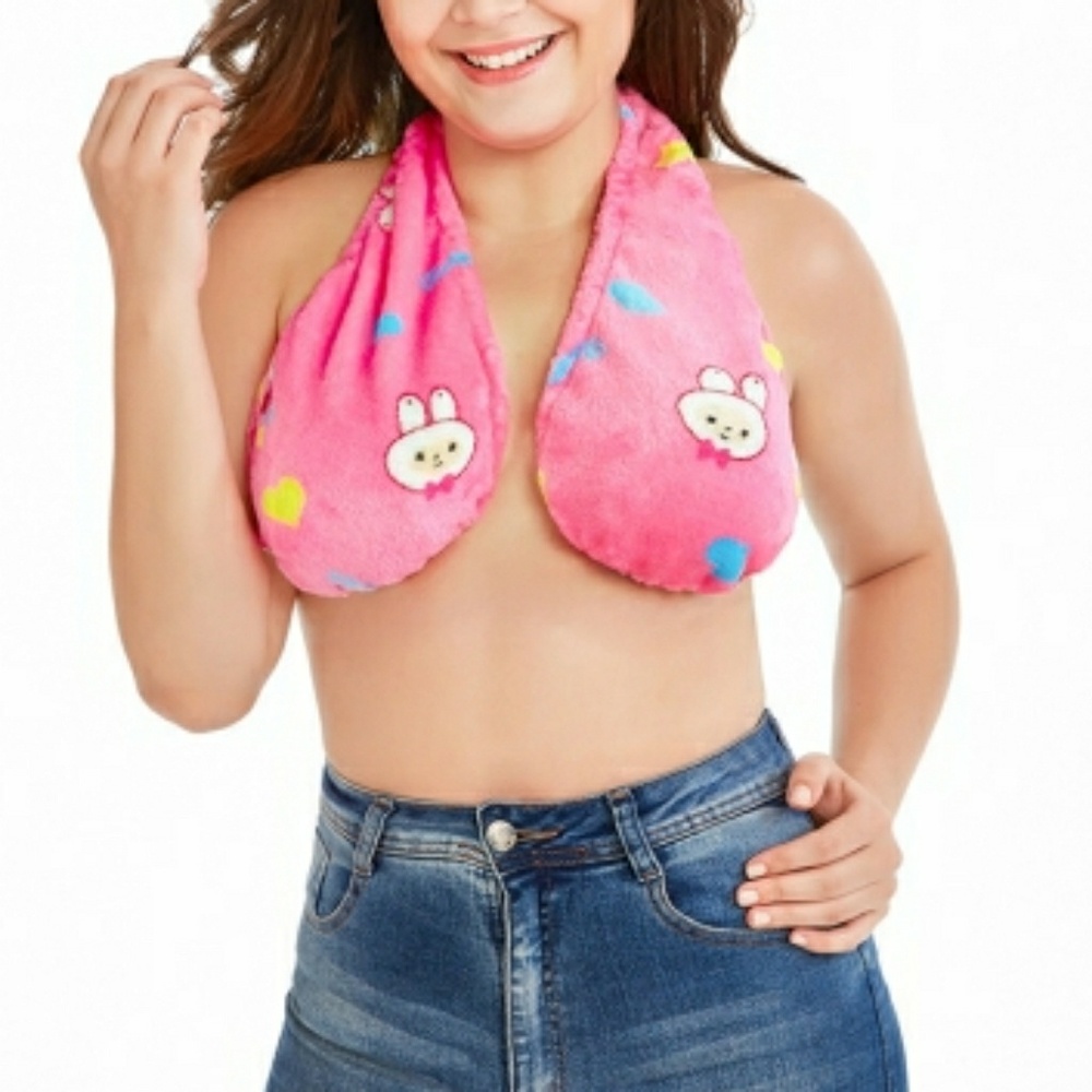 Towel Ta Ta Pink Support Bra