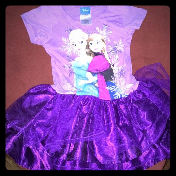 Disney Other - Disney Frozen shirt with tutu