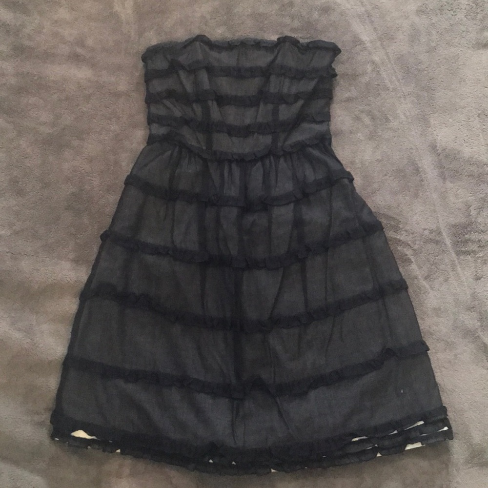 Marc by Marc Jacobs Strapless Black Dress